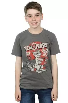 Футболка Rocket Prank Tom & Jerry, серый