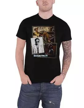 Футболка Rocketman Montage Elton John, черный