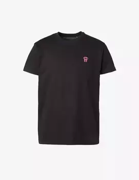 Футболка Рома Черная Rinascente, цвет Nera\Fuxia