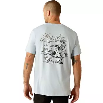 Футболка Roper Ariat, голубой