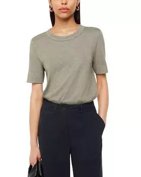 Футболка Rosa с двойной отделкой Whistles, зеленый