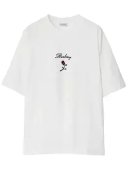 Футболка Rose BURBERRY, белый