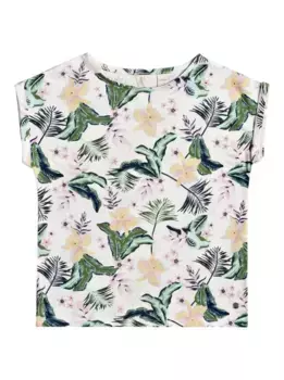 Футболка Рокси "Африканский закат" Roxy, цвет Snow White Rg Praslin