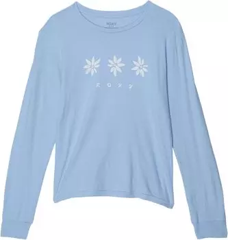 Футболка Roxy All Daisy T-Shirt, цвет Cerulean