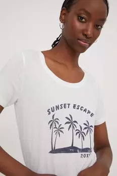 Футболка Roxy, бежевый