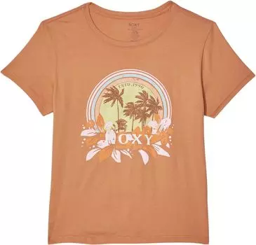 Футболка Roxy Haleiwa Moment Boyfriend T-Shirt, цвет Cork