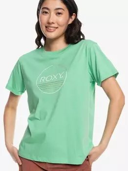 Футболка Roxy NOON OCEAN, зеленый
