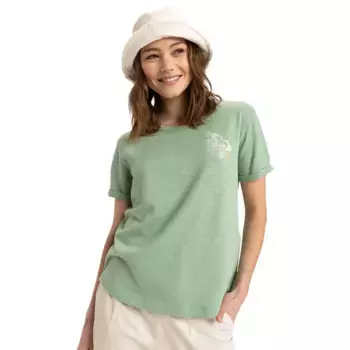 Футболка Roxy Oceanwave Regular, зеленый