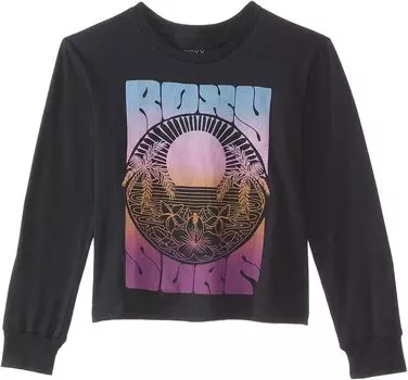 Футболка Roxy Sunset Tropics T-Shirt, цвет Anthracite