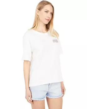 Футболка Roxy The Sweetest A Short Sleeve Tee, цвет Snow White