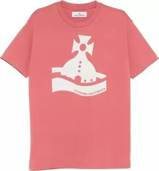 Футболка роза Vivienne Westwood, розовый
