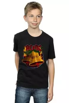 Футболка «Рождественские колокола ада» AC/DC, черный