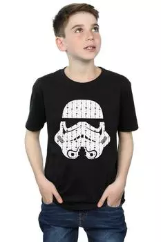 Футболка «Рождественский шлем штурмовика» Star Wars, черный