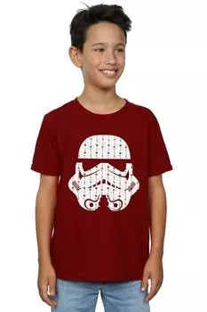 Футболка «Рождественский шлем штурмовика» Star Wars, красный
