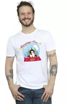 Футболка «Рождественский снежный шар» Elf, белый