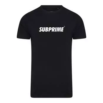 Футболка-Рубашка базовая Subprime, черный