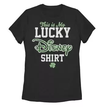 Футболка-рубашка Disney's This Is My Lucky Disney Licensed Character