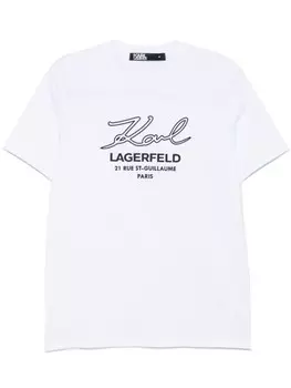 Футболка Rue St. Guillaume Karl Lagerfeld, белый