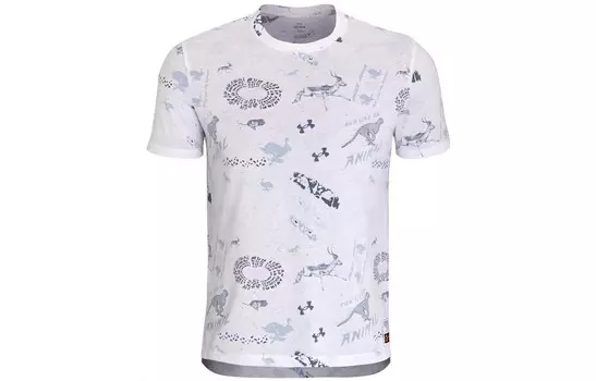 Футболка RUN LAA мужская белая Under Armour, белый