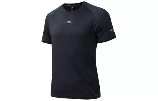 Футболка Running Collection мужская черная Anta, черный