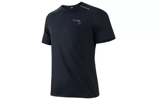 Футболка Running Collection унисекс черная Anta, черный