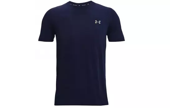 Футболка Rush мужская темно-синяя Under Armour, темно-синий