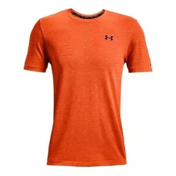Футболка rush seamless t-shirt 'orange' Under Armour, оранжевый