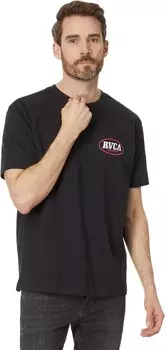 Футболка RVCA Basecamp Short Sleeve Tee, черный