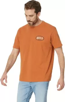 Футболка RVCA Basecamp Short Sleeve Tee, цвет Adobe