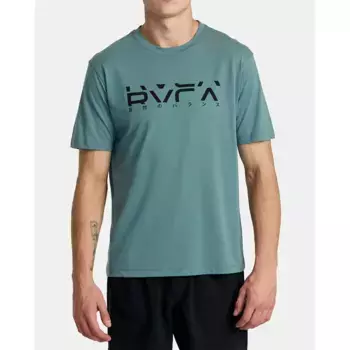 Футболка Rvca Big Section, синий