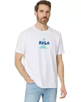 Футболка RVCA Blue Lagoon, белый