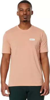 Футболка RVCA Icon Short Sleeve Tee, цвет Earth Clay