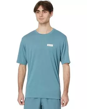Футболка RVCA Icon Tee, цвет Blue Stone
