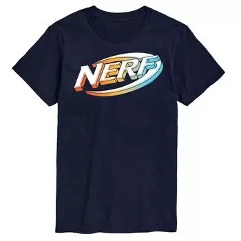 Футболка с 3D-логотипом Big & Tall Nerf, синий