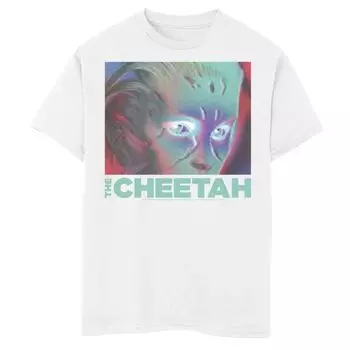 Футболка с 3D-принтом «Чудо-женщина» и изображением гепарда для мальчиков 8–20 лет DC Comics