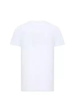 Футболка с эффектной надписью CIPO & BAXX, белый