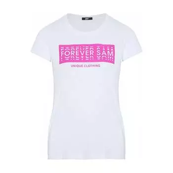 Футболка с эффектной надписью UNCLE SAM, цвет weiss