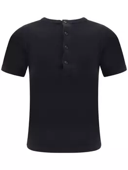 Футболка с эффектом экстремального кашемира и меланжа Extreme Cashmere, синий