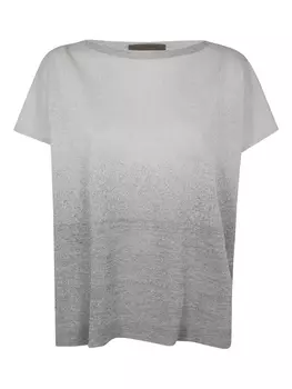 Футболка с эффектом градиента D.Exterior, серый