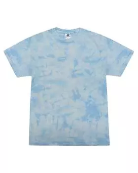 Футболка с эффектом кристальной стирки Colortone, цвет crystal carolina blue