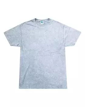 Футболка с эффектом минеральной стирки Colortone, цвет mineral silver