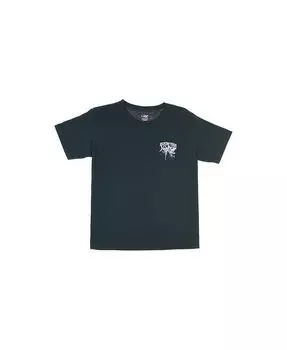 Футболка с акварелью в этническом стиле для мальчиков Psycho Tuna, черный