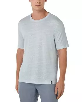 Футболка с эластичным круглым вырезом Boggi Milano, синий