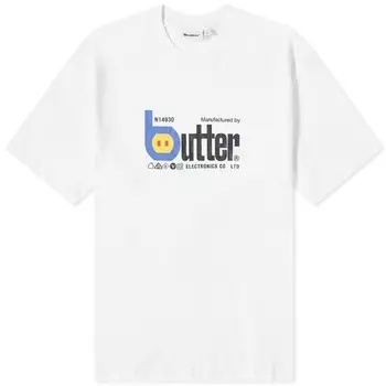 Футболка с электроникой Butter Goods, белый