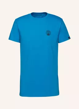 Футболка с эмблемами Massone Mammut, синий