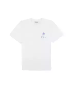 Футболка с эмблемой Casa Casablanca, белый