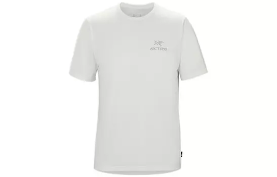Футболка с эмблемой для мужчин Arcteryx, белый