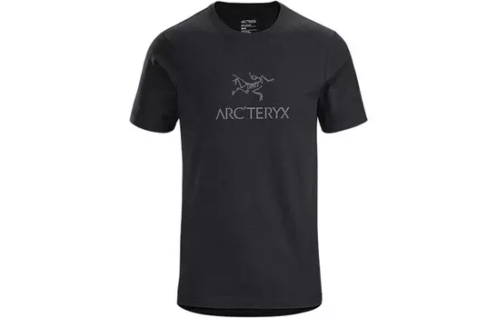 Футболка с эмблемой для мужчин Arcteryx, цвет Pilot Heather