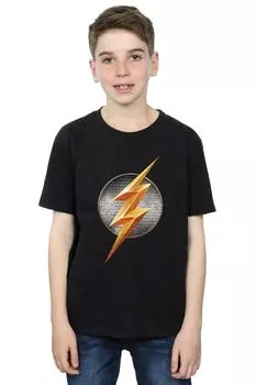 Футболка с эмблемой фильма «Лига справедливости» DC Comics, черный