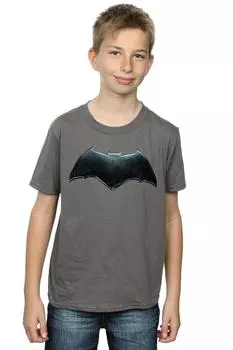 Футболка с эмблемой «Лиги справедливости» и Бэтмена DC Comics, серый